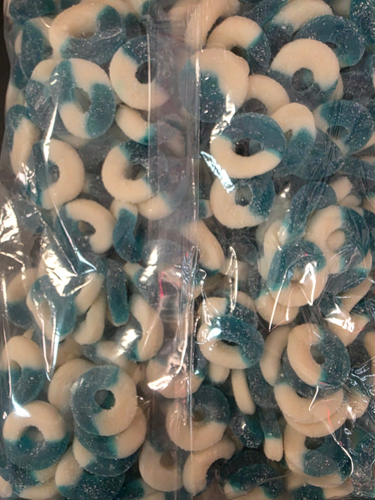 ANNEAUX A LA FRAMBOISE BLEU