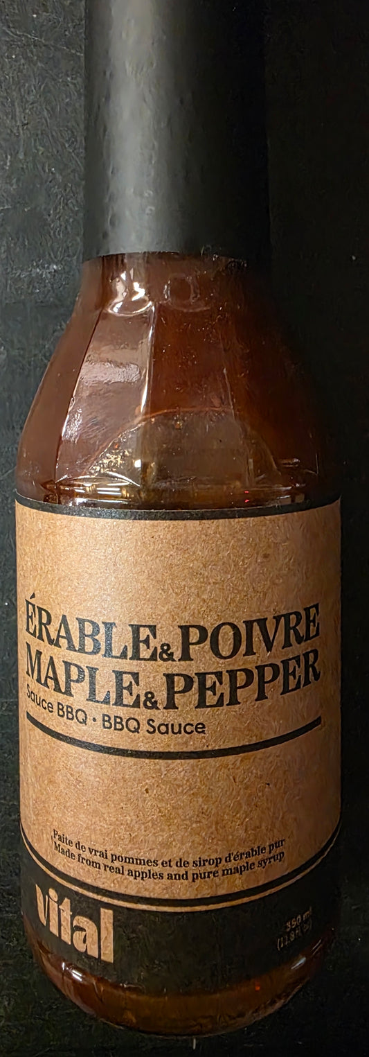 SAUCE BBQ ÉRABLE ET POIVRE