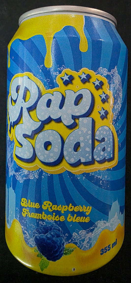 RAP SODA FRAMBOISE BLEU