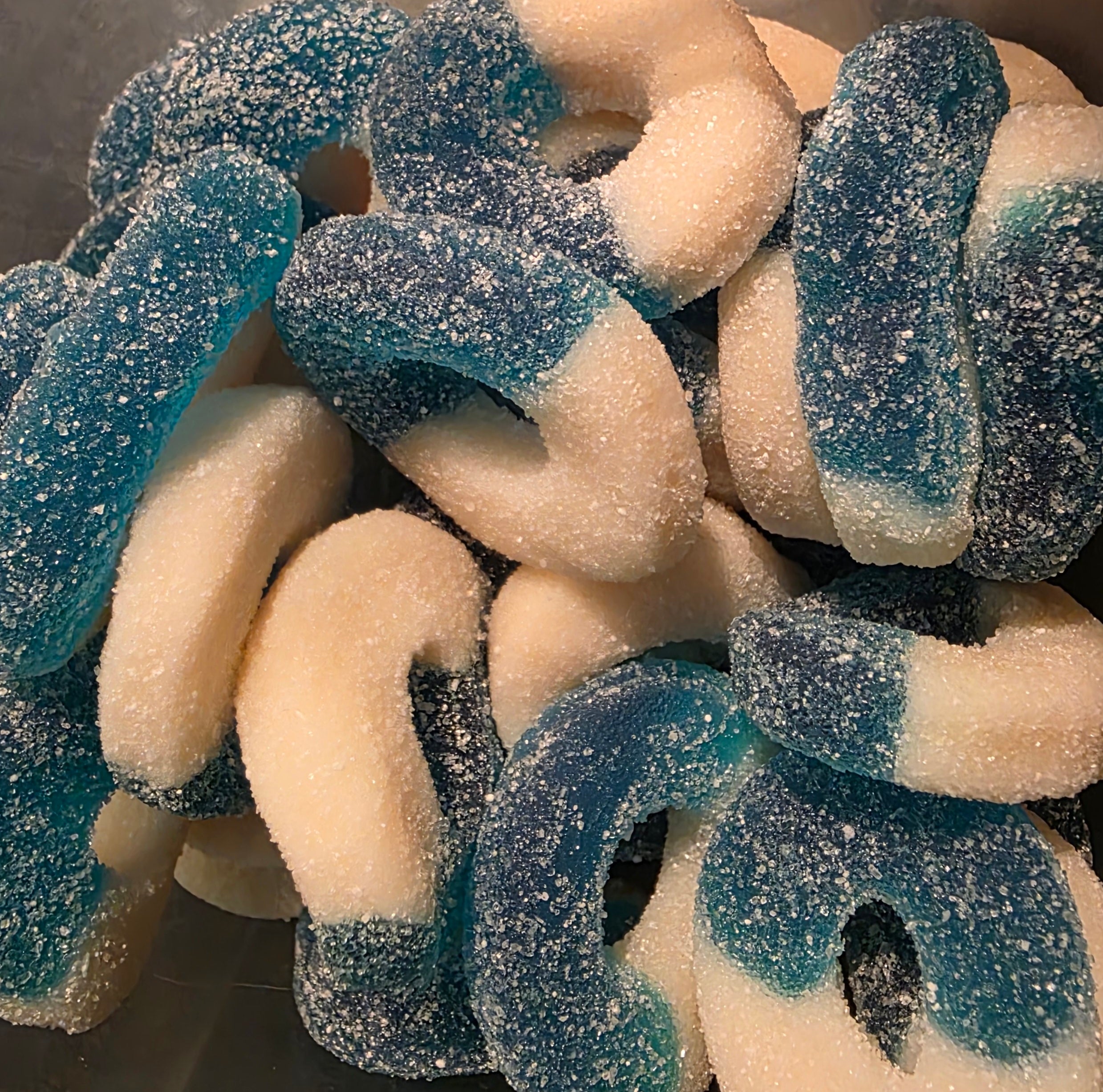 ANNEAUX EN GELÉE FRAMBOISE BLEU