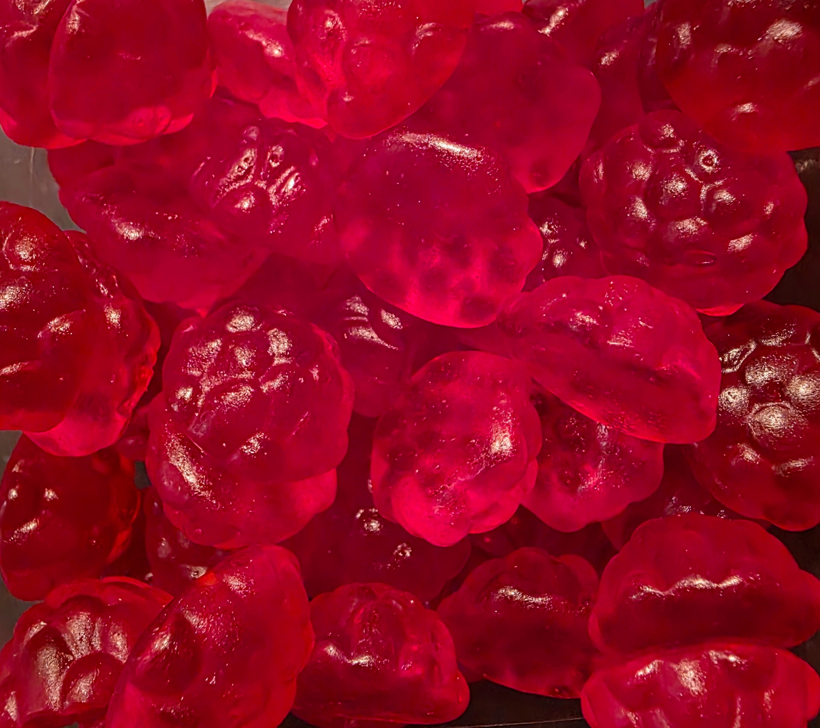 FRAMBOISES ROUGE EN GELÉES