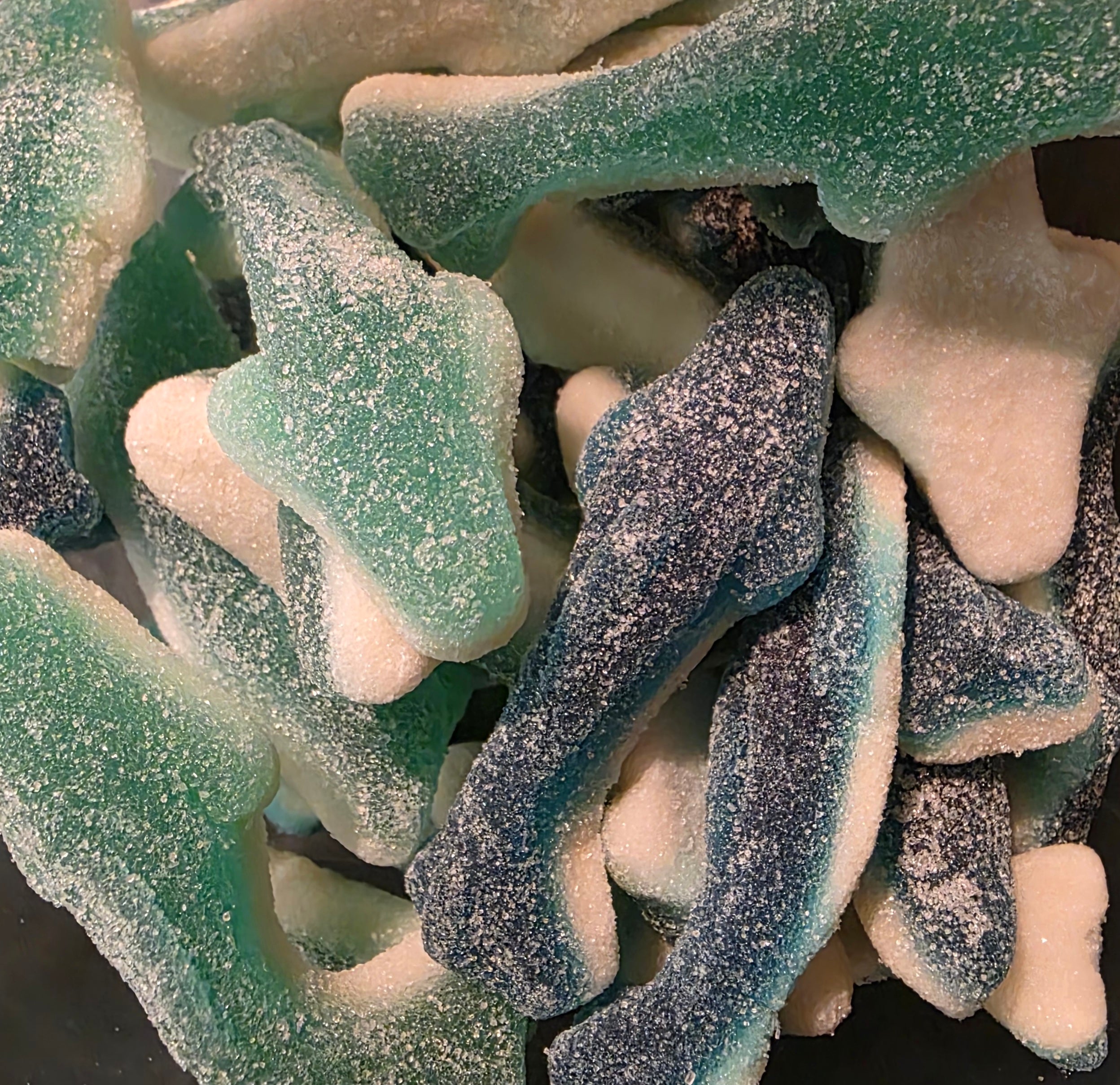 REQUINS BLEU SURETS GUMMIES