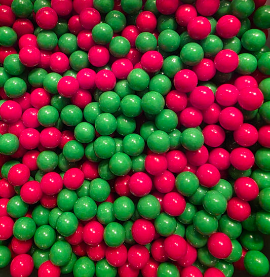 MINI BOULES ROUGE ET VERT