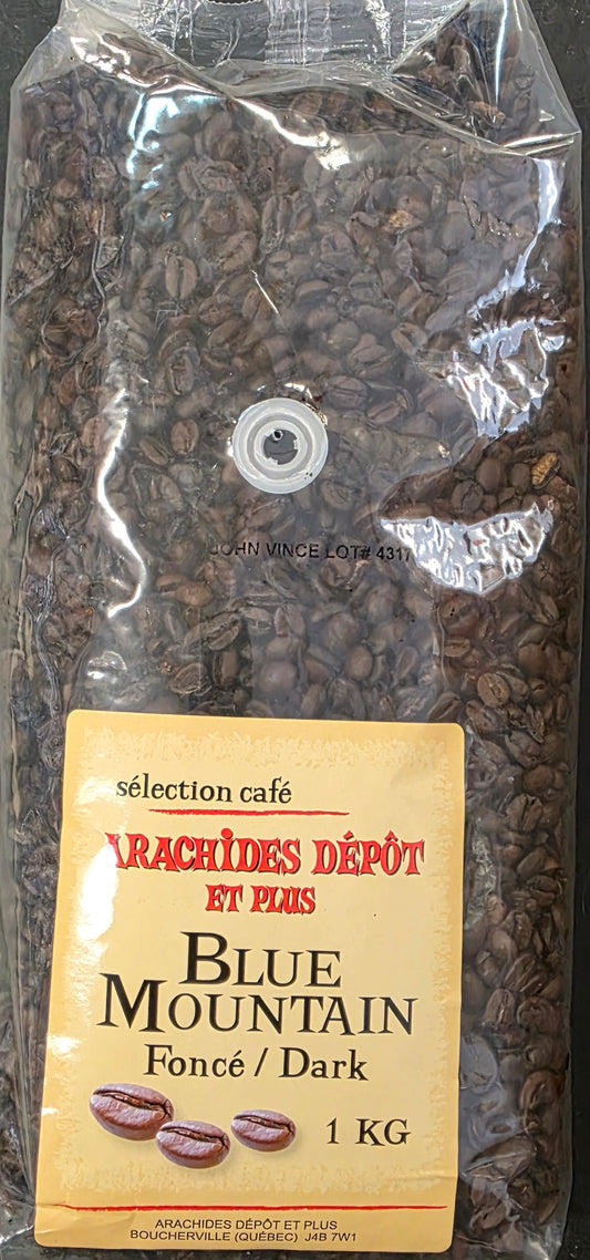 SAC CAFÉ 1 KILO BLUE MOUNTAIN FONCÉ.