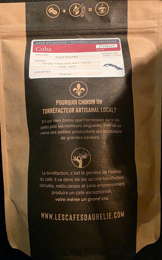 CAFÉ D'AURÉLIE CUBA