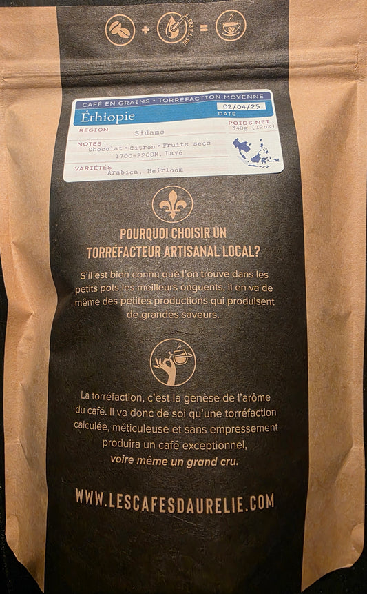CAFÉ D'AURÉLIE ÉTHIOPIE