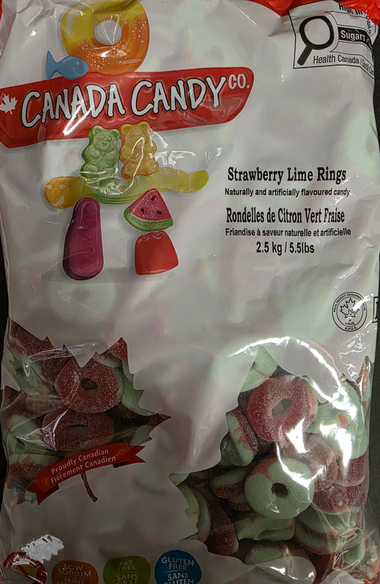 RONDELLES DE CITRON VERT FRAISE