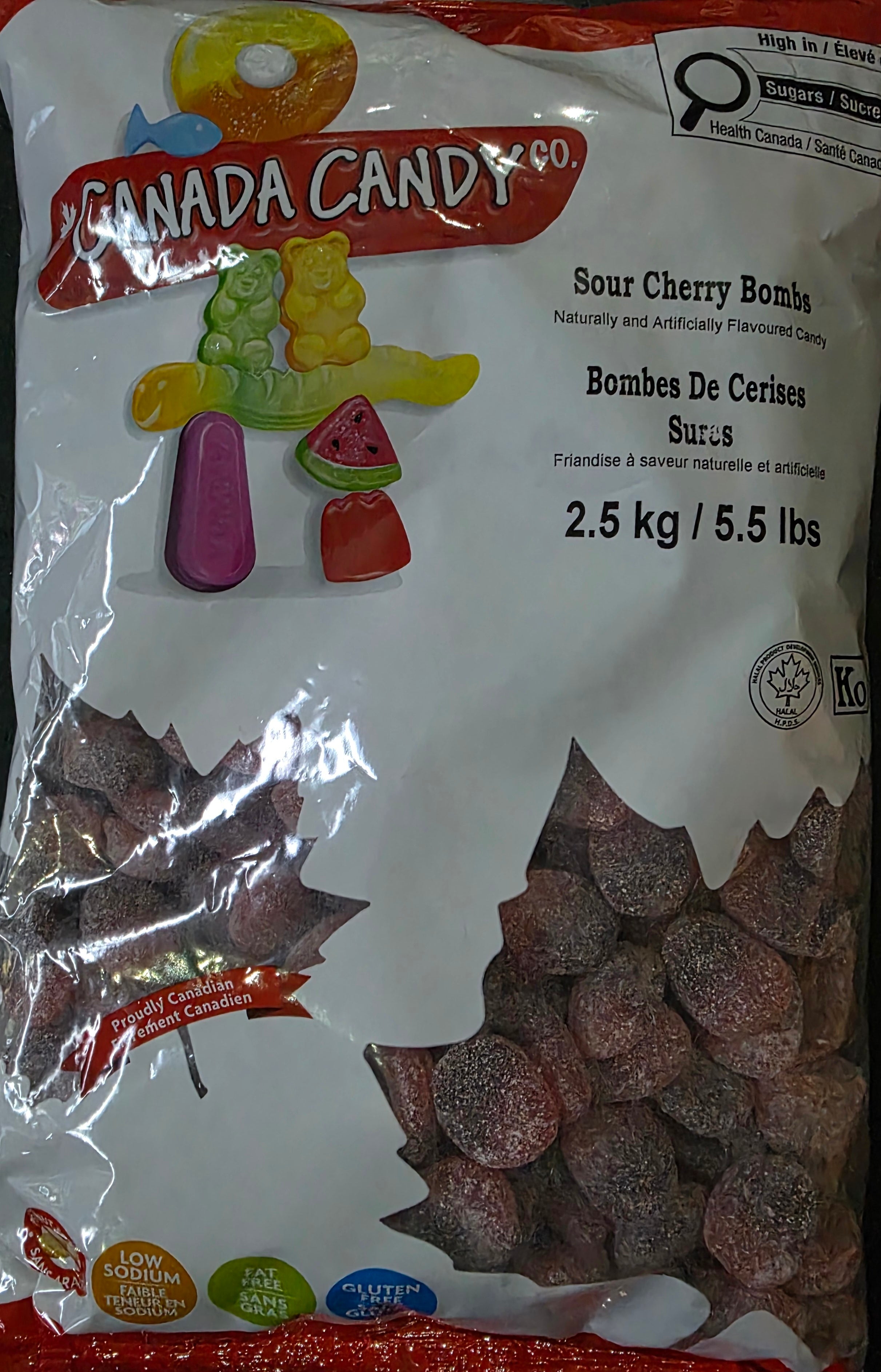 BOMBES DE CERISES SURES