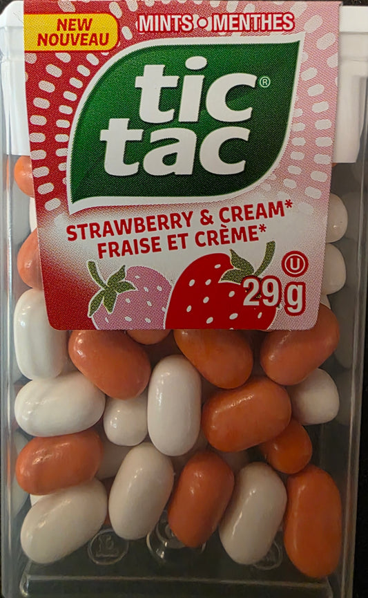 TICTAC FRAISE ET CREME