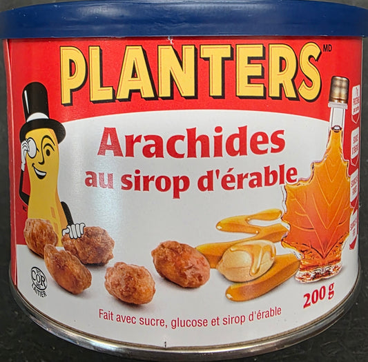 ARACHIDES SIROP D'ÉRABLE