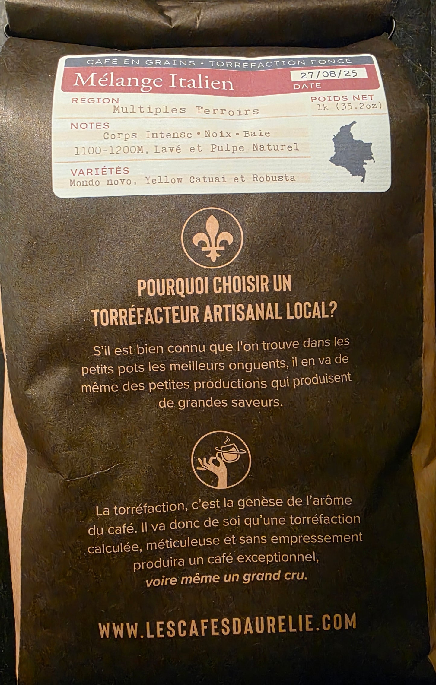 CAFE AURÉLIE ITALIEN 1kg