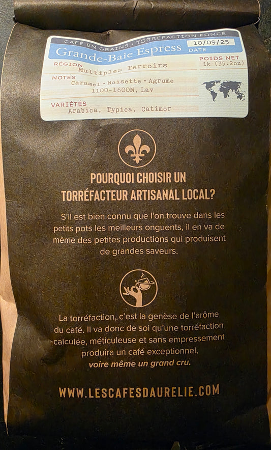 CAFE AURÉLIE GRANDE BAIE 1kg