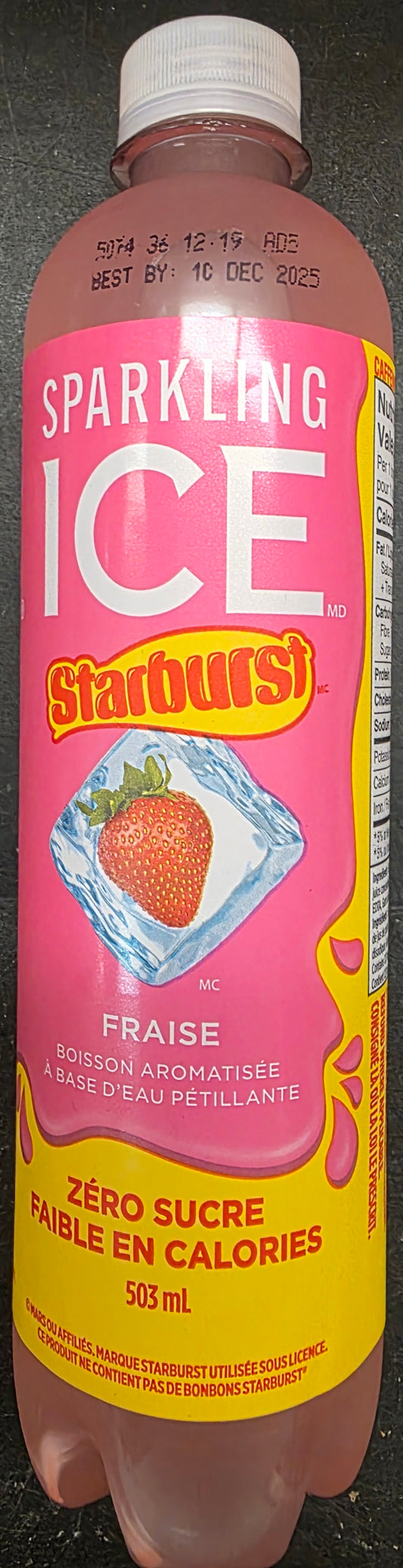 SPARKLING ICE STARBURST FRAISE