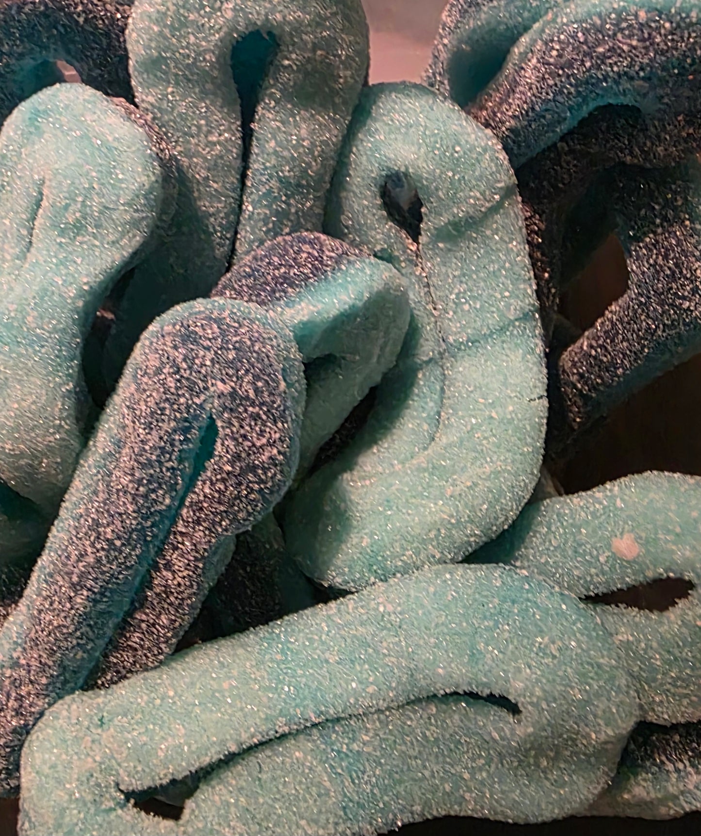 ANNEAUX FRAMBOISE BLEU