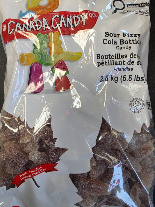 BOUTEILLES DE COLA SURES