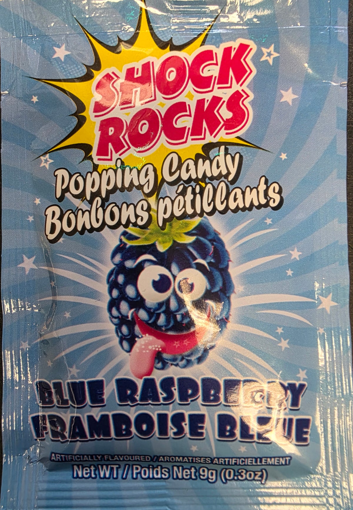 Shock Rocks Ft SHOCK ROCKS FRAMBOISE BLEUE– Arachides Dépôt Jonquière