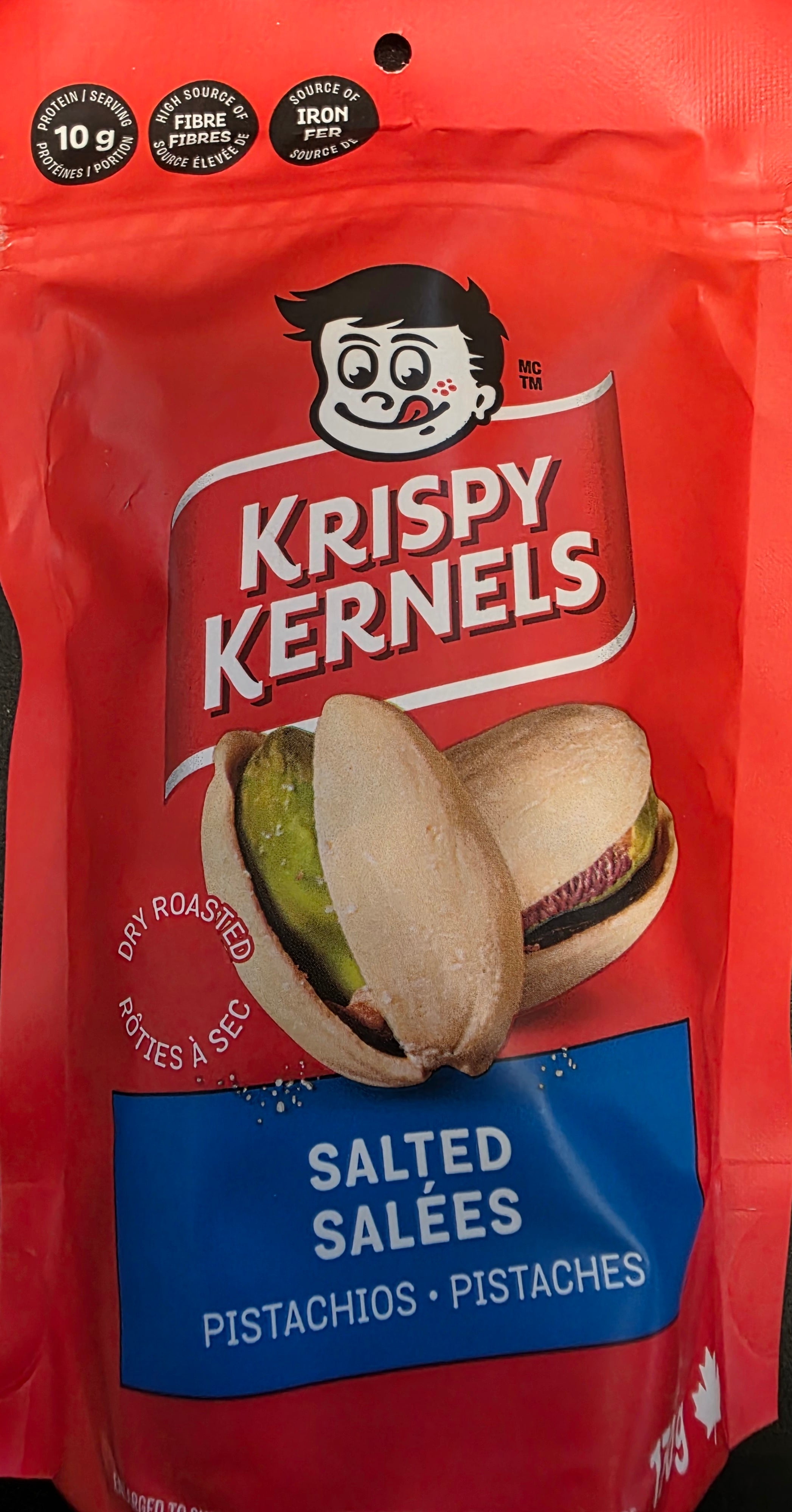 KRISPY KERNELS PISTACHES SALÉES