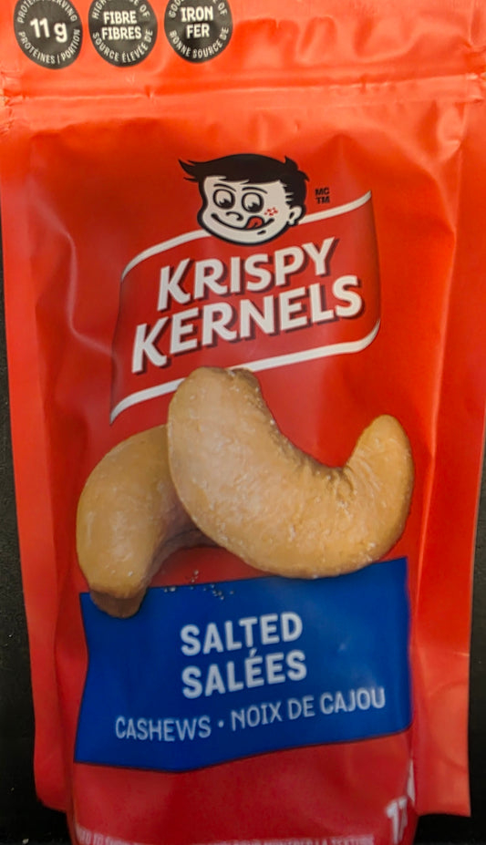 KRISPY KERNELS NOIX DE CAJOUS SALÉES