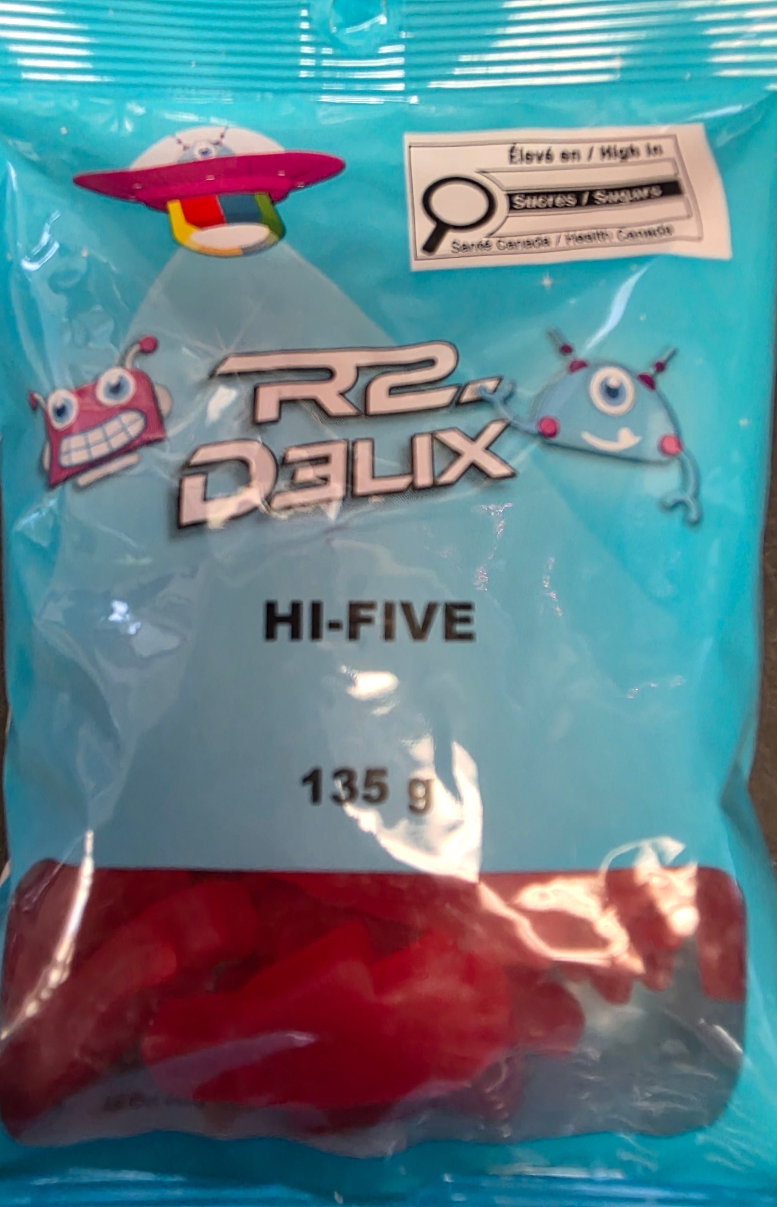 Confiseries R2 Delix Hi-Five– Arachides Dépôt Jonquière