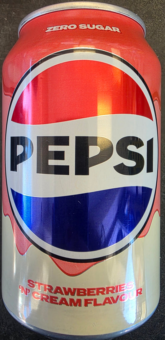 PEPSI FRAISE CREME SANS SUCRE