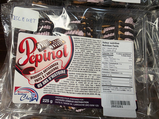 BISCUIT PÉPINOT BLEUET