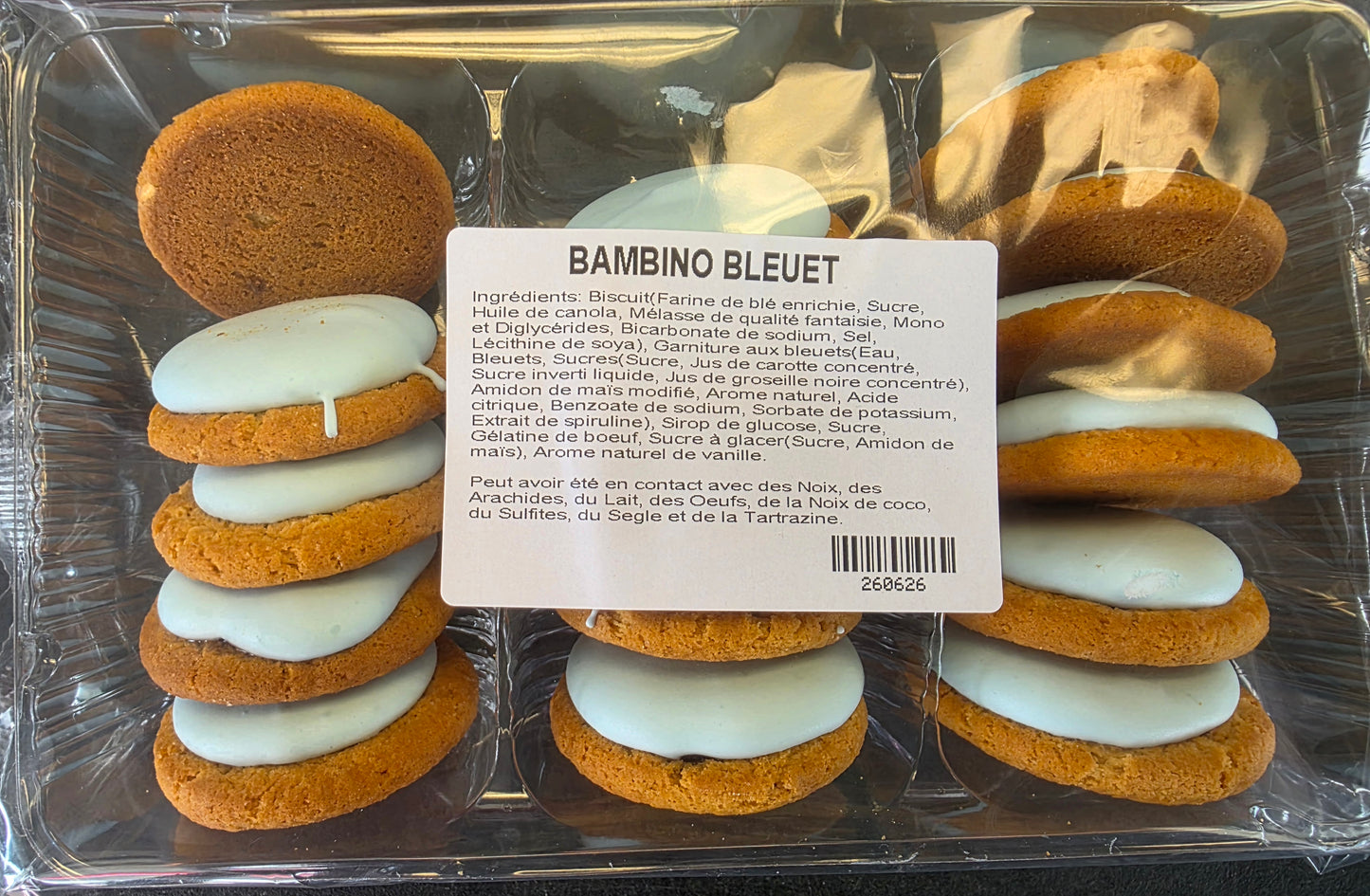 BISCUIT BAMBINO BLEUET