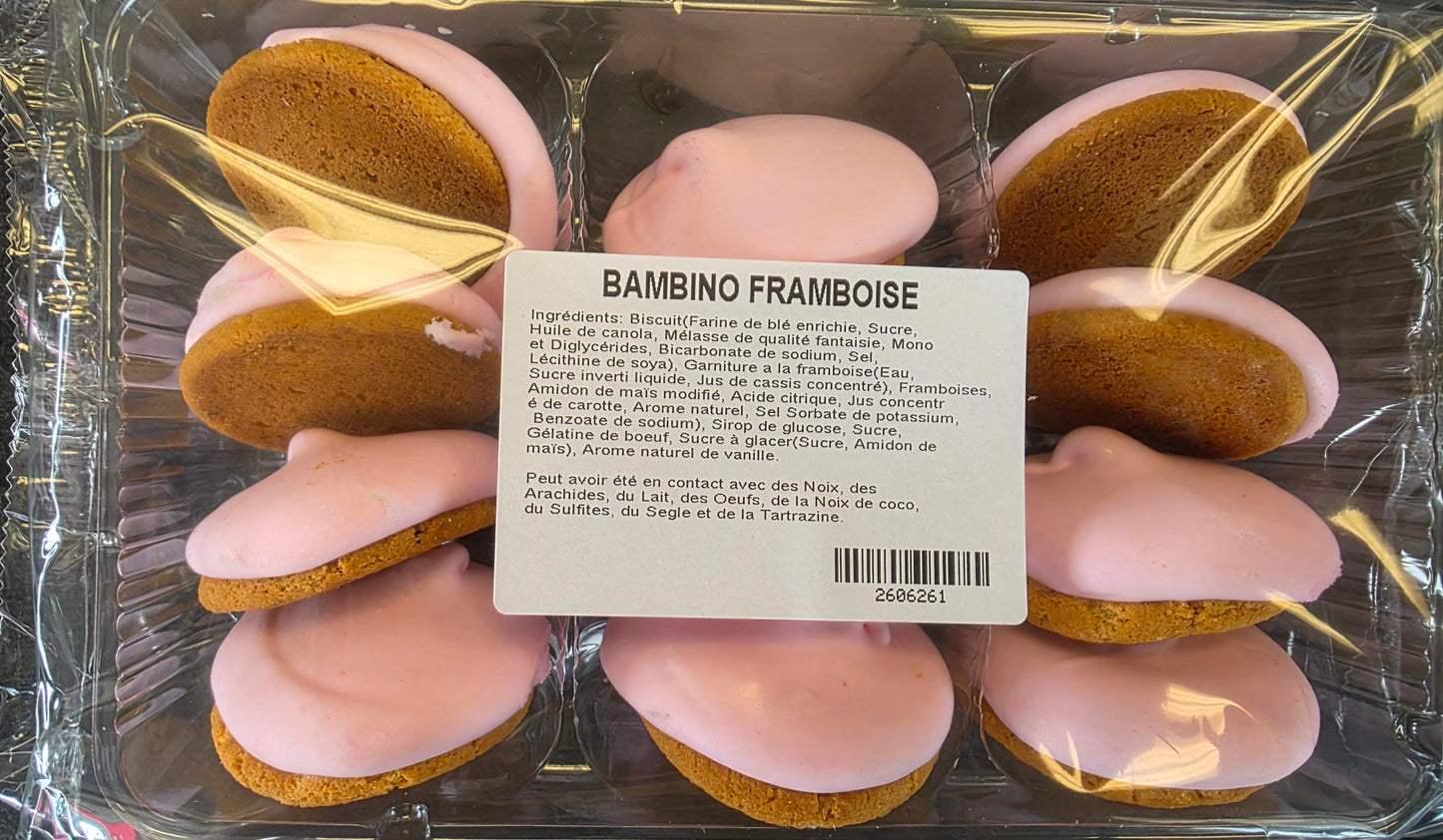BISCUIT BAMBINO FRAMBOISE