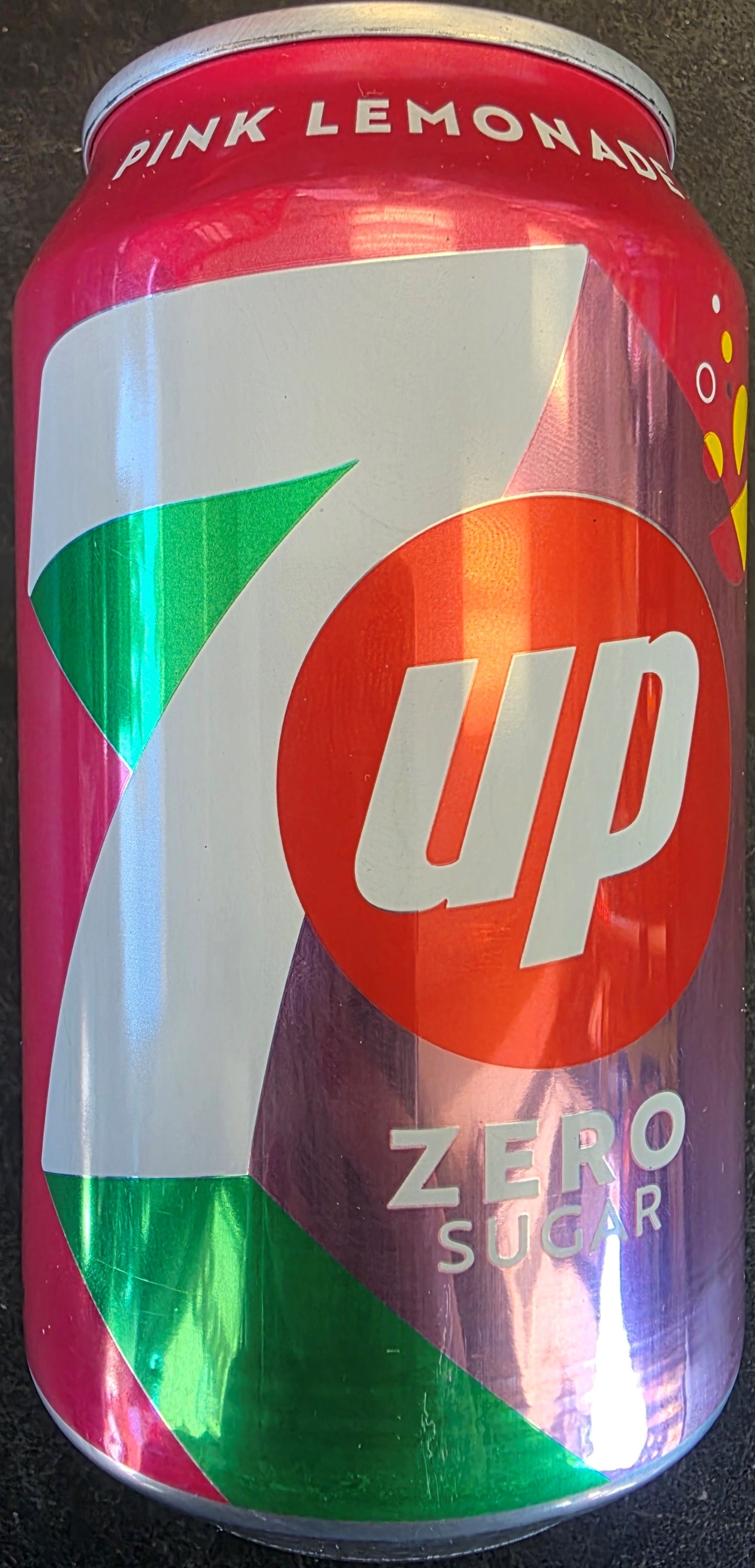 7UP LIMONADE ROSE SANS SUCRE