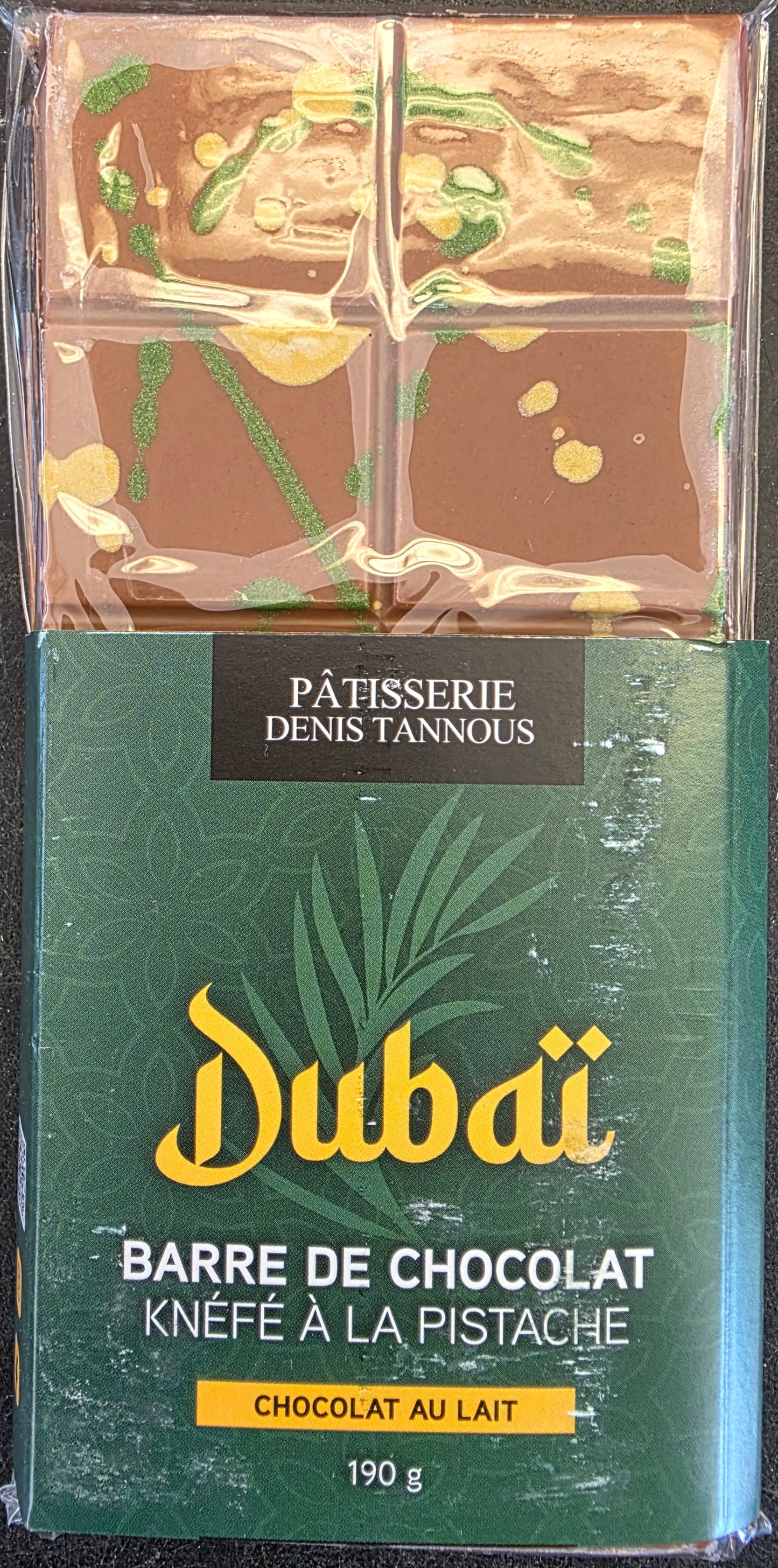CHOCO DUBAI PISTACHE