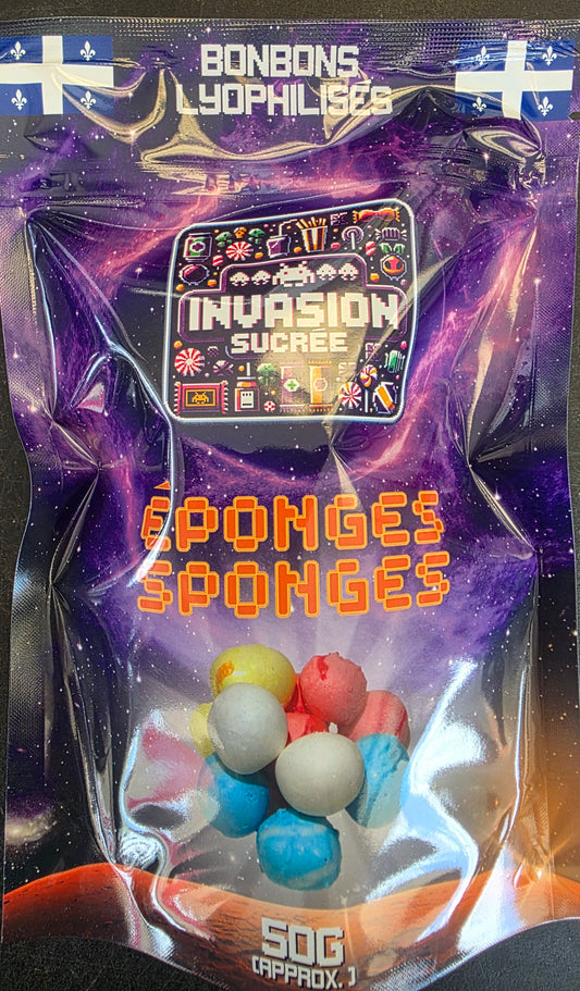 LYOPHILISÉ ÉPONGES
