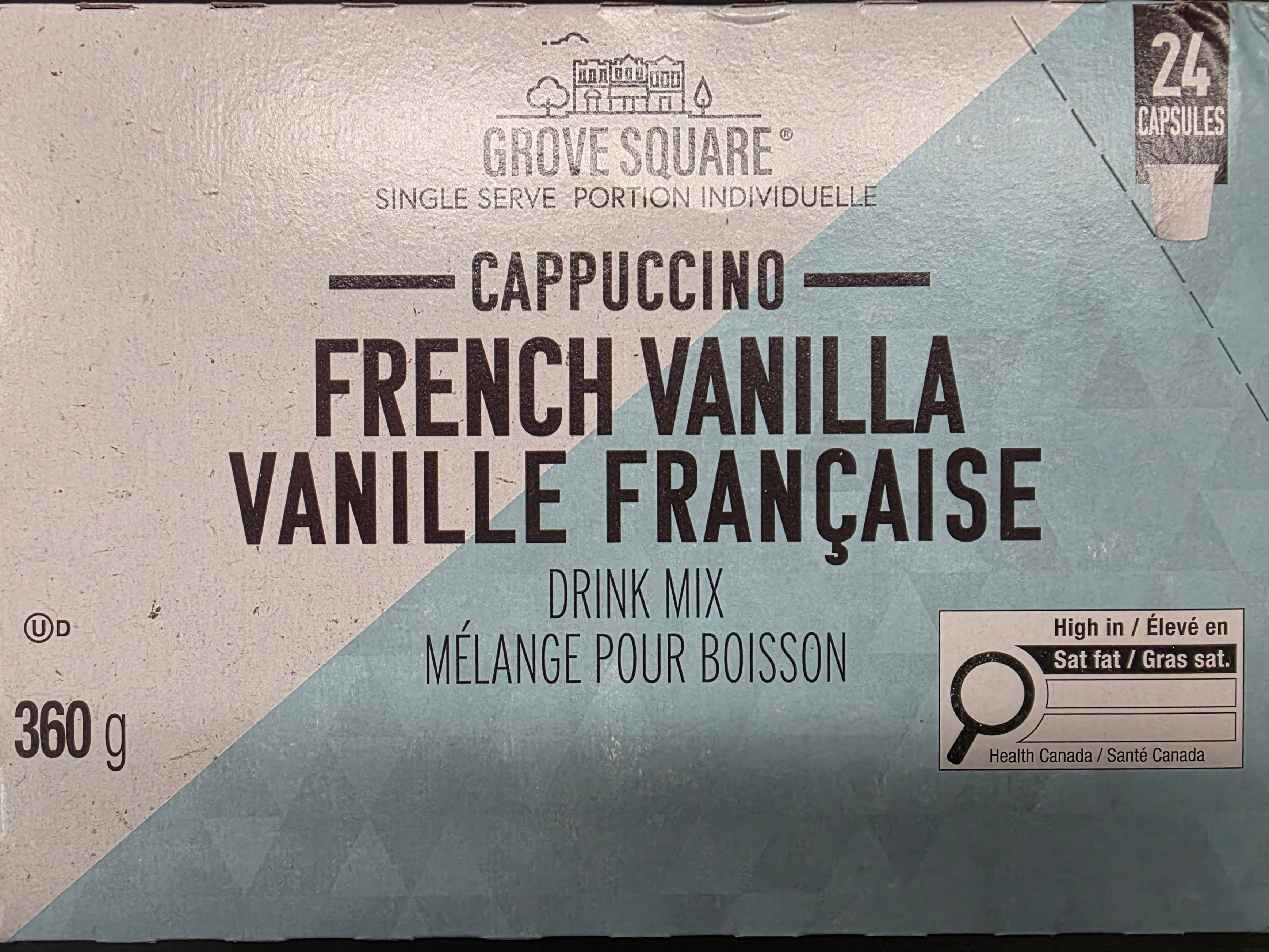 CAPPUCCINO VANILLE FRANCAISE
